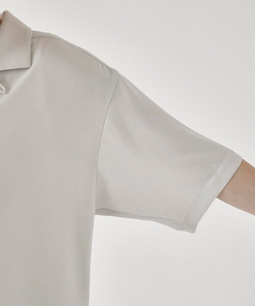 CITY TOKYO（シティトウキョウ）の「CHILL OUTストレッチシャツ（シャツ/ブラウス・メンズ・グレー/ブラック/ホワイト・1/2/3）」の11枚目の写真