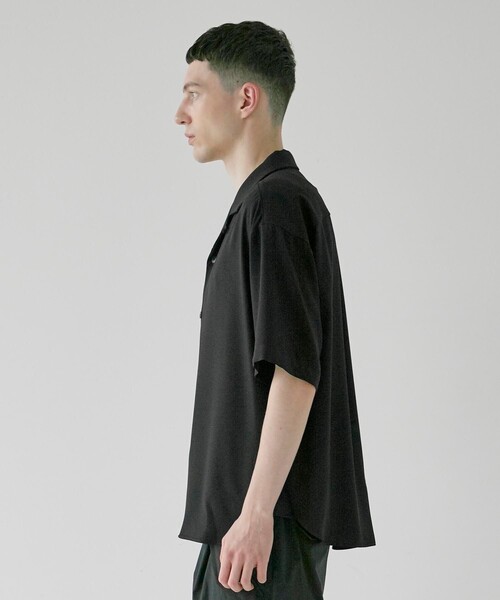 CITY TOKYO（シティトウキョウ）の「CHILL OUTストレッチシャツ（シャツ/ブラウス・メンズ・グレー/ブラック/ホワイト・1/2/3）」の19枚目の写真