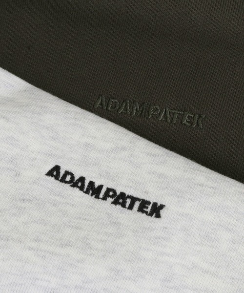 ADAM PATEK(アダムパテック)の「ADAMPATEK / layered damage 裏毛x天竺レイヤードルーズシルエット半袖クルー(アンサンブル・メンズ・ブラック/アッシュグレー・1/2/3)」の7枚目の写真