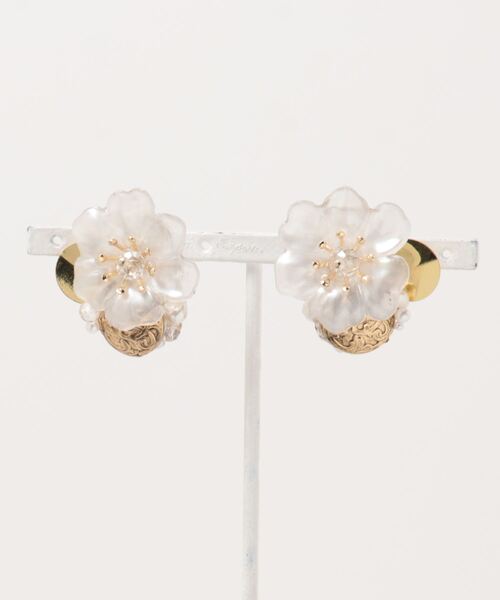 tone(トーン)の「【shinkainokakera】gold metal button(MA)(ピアス(両耳用)・レディース・ゴールド・FREE)」の2枚目の写真