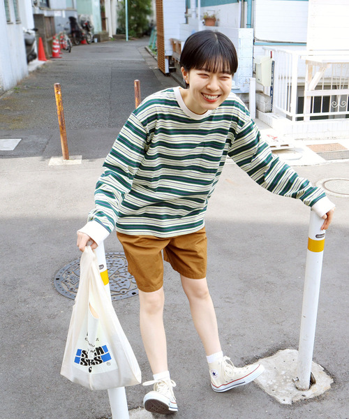 PAR ICI(パーリッシィ)の「コットンリネンカルゼ ショートパンツ(セットアップ対応)(その他パンツ・レディース・ブラウン/ネイビー・FREE)」の14枚目の写真