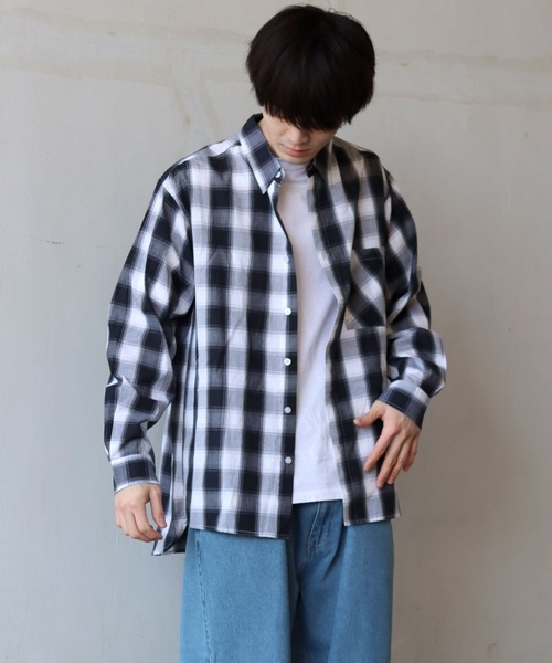 SITRY（シトリー）の「Oversize check shirt/オーバーサイズ チェック