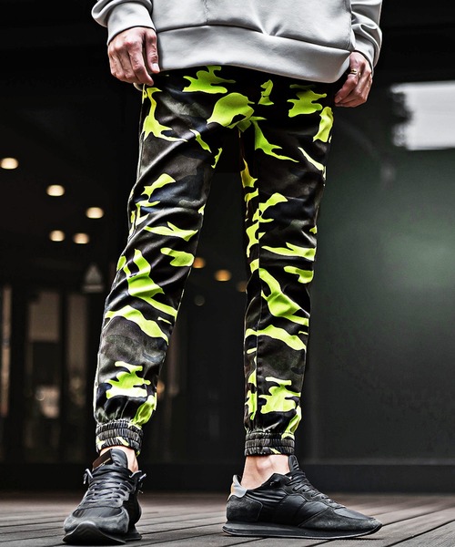 JOKER（ジョーカー）の「総柄スウェットジョガーパンツ メンズ イージーフィットパンツ（スウェットパンツ・メンズ・パープル/イエロー/グレー/ホワイト/ブラック/ネイビー・L/M/XL）」の6枚目の写真