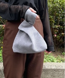 【HIKA】コーデュロイミニマム巾着BAG