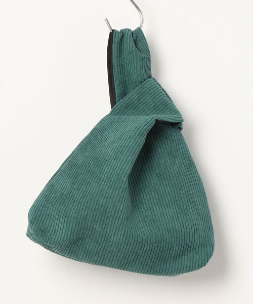 HIKA（ヒカ）の「【HIKA】コーデュロイミニマム巾着BAG（ハンドバッグ・レディース・ブラック/パープル/ベージュ/グレー/ブルー/ダークグリーン/グリーン/オリーブ/キャメル/オレンジ/ホワイト/ピンク/ライトグリーン/ライトピンク/レッド・FREE）」の18枚目の写真