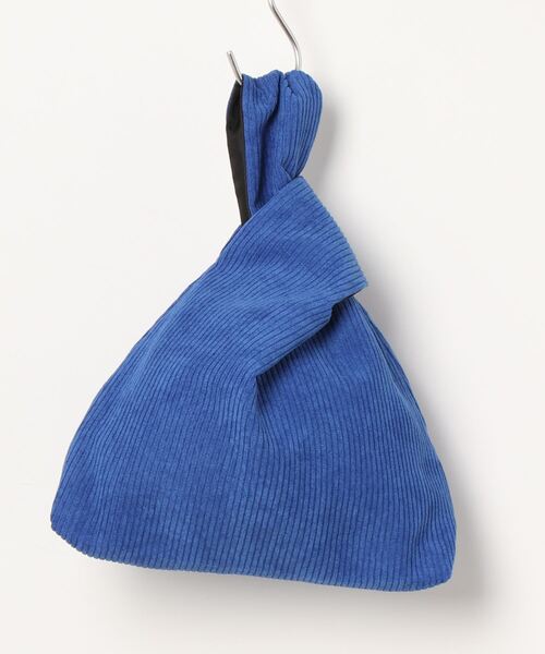 HIKA（ヒカ）の「【HIKA】コーデュロイミニマム巾着BAG（ハンドバッグ・レディース・ブラック/パープル/ベージュ/グレー/ブルー/ダークグリーン/グリーン/オリーブ/キャメル/オレンジ/ホワイト/ピンク/ライトグリーン/ライトピンク/レッド・FREE）」の19枚目の写真