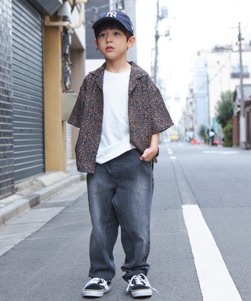 PAIRMANON STREET(ペアマノンストリート)の「【PAIRMANON STREET】【CITY DENIM】上質デニムストレッチテーパードパンツ(デニムパンツ・キッズ・ブルー/ブラック/インディゴブルー・90/100/110/120/130/140/150)」の7枚目の写真