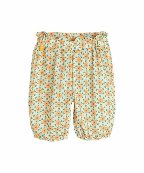 moimoln(モイモルン)の「サークルフラワー7分丈パンツ(その他パンツ・キッズ・ブルー/イエロー・90cm/100cm/110cm/120cm/130cm)」の1枚目の写真