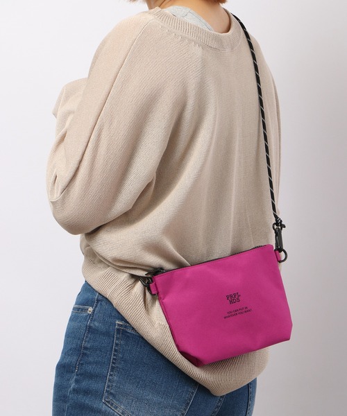 propellerheads（プロペラヘッズ）の「propellerheads ポリエステルミニショルダー（ショルダーバッグ・メンズ・ライトグリーン/ピンク/ブルー/グレー/イエロー/ブラック・FREE）」の6枚目の写真