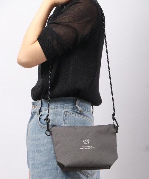 propellerheads（プロペラヘッズ）の「propellerheads ポリエステルミニショルダー（ショルダーバッグ・メンズ・ライトグリーン/ピンク/ブルー/グレー/イエロー/ブラック・FREE）」の22枚目の写真