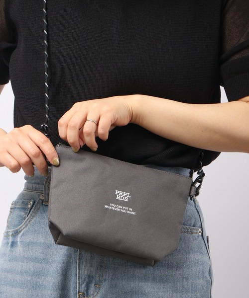 propellerheads（プロペラヘッズ）の「propellerheads ポリエステルミニショルダー（ショルダーバッグ・メンズ・ライトグリーン/ピンク/ブルー/グレー/イエロー/ブラック・FREE）」の20枚目の写真