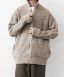 CASPER JOHN | Mohair wool drivers knit/モヘアウールドライバーズニット(ニット/セーター)