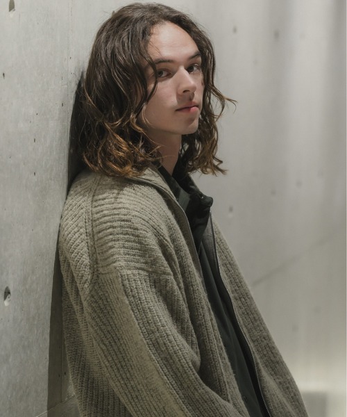 CASPER JOHN（キャスパージョン）の「Mohair wool drivers knit/モヘア