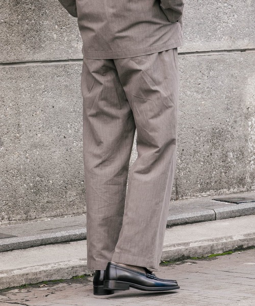 URBAN RESEARCH（アーバンリサーチ）の「『セットアップ対応』『Sサイズあり』LINENイージートラウザー（その他パンツ・メンズ・チャコールグレー/ブラウン/ベージュ系その他・SMALL/MEDIUM/LARGE）」の5枚目の写真