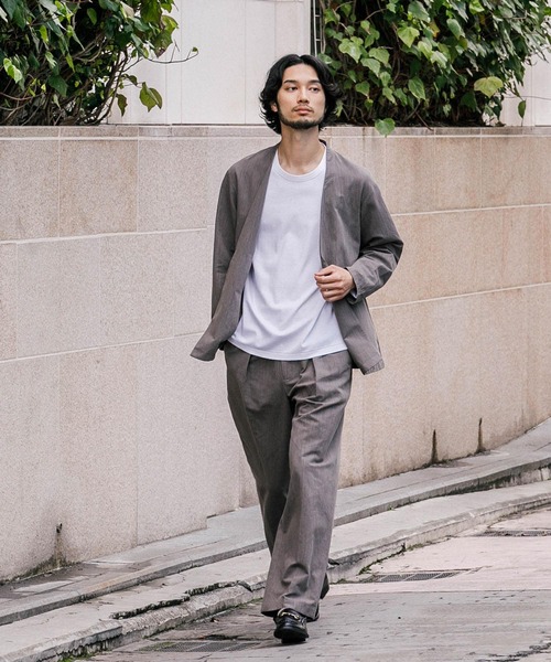 URBAN RESEARCH（アーバンリサーチ）の「『セットアップ対応』『Sサイズあり』LINENイージートラウザー（その他パンツ・メンズ・チャコールグレー/ブラウン/ベージュ系その他・SMALL/MEDIUM/LARGE）」の13枚目の写真