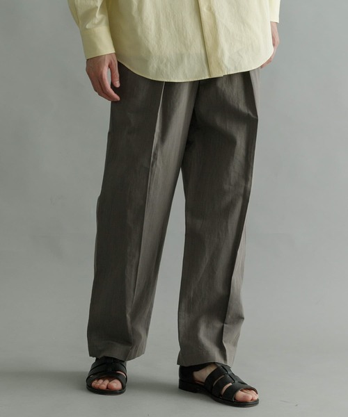 URBAN RESEARCH（アーバンリサーチ）の「『セットアップ対応』『Sサイズあり』LINENイージートラウザー（その他パンツ・メンズ・チャコールグレー/ブラウン/ベージュ系その他・SMALL/MEDIUM/LARGE）」の17枚目の写真