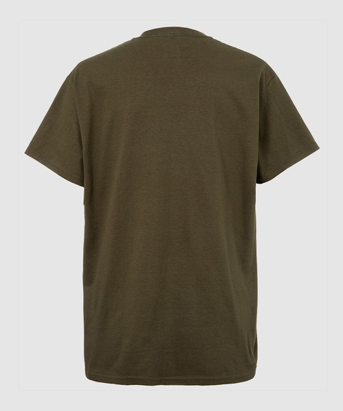 SASQUATCHfabrix.(サスクワァッチファブリックス)の「“SUN” T-SHIRT(Tシャツ/カットソー・メンズ・オリーブ/ホワイト・M/L/XL)」の3枚目の写真