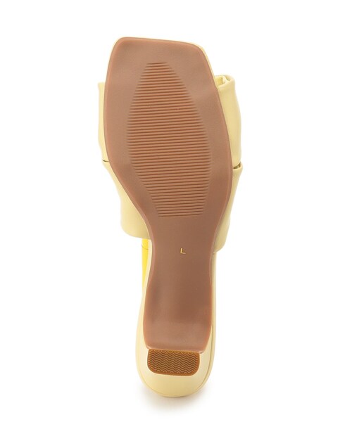 index（インデックス）の「◆ツイストデザインミュール（サンダル・レディース・ブラック/イエロー・01/02/03）」の15枚目の写真