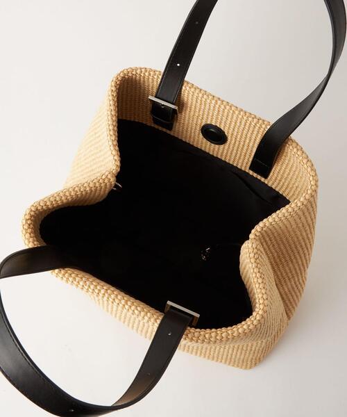 green label relaxing(グリーンレーベルリラクシング)の「ソフト 3WAY バッグ(トートバッグ・レディース・ブラック/ナチュラル・FREE)」の9枚目の写真