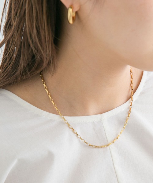 KBF(ケイビーエフ)の「ベネチアンチェーンネックレス(ネックレス・レディース・ゴールド/シルバー・ONE)」の1枚目の写真