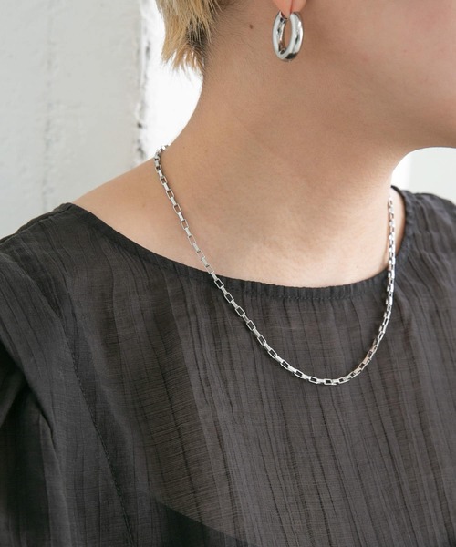 KBF(ケイビーエフ)の「ベネチアンチェーンネックレス(ネックレス・レディース・ゴールド/シルバー・ONE)」の13枚目の写真