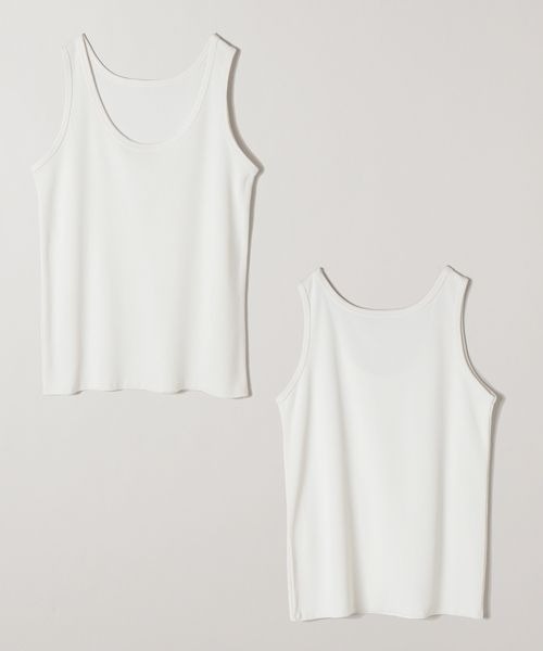 JEANASIS（ジーナシス）の「70デニール 2WAY Uネックタンク/905781