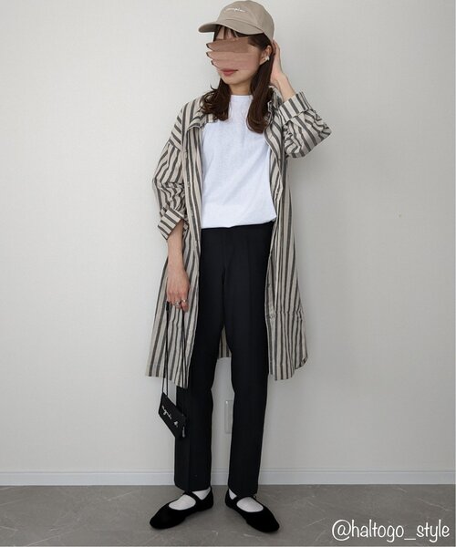 LBC（エルビーシー）の「リネン混3WAYワンピース（シャツワンピース・レディース・ベージュ/ブラック/ブルー・M/L）」の17枚目の写真