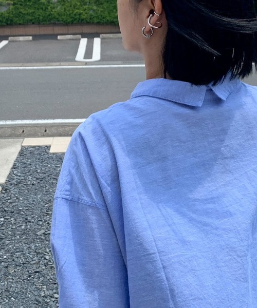 LBC（エルビーシー）の「リネン混3WAYワンピース（シャツワンピース・レディース・ベージュ/ブラック/ブルー・M/L）」の14枚目の写真