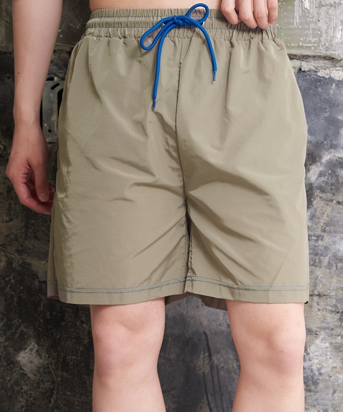 CIAOPANIC TYPY（チャオパニックティピー）の「配色ステッチスイムショーツ（水着・メンズ・ブラック/ベージュ系その他・LARGE/X-LARGE）」の8枚目の写真