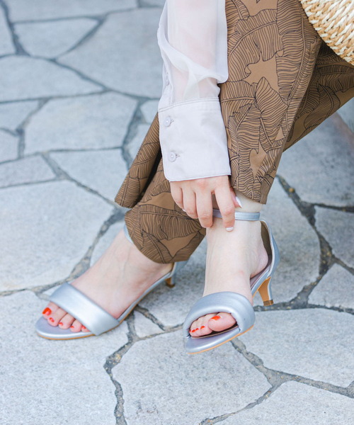 5センチアンクルストラップクッションサンダル