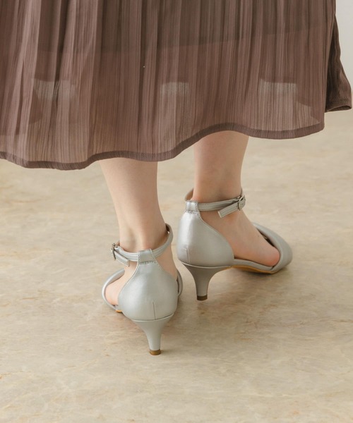 5センチアンクルストラップクッションサンダル