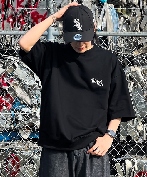 kutir（クティール）の「グラフィック半袖スウェット（スウェット・メンズ・ネイビー/ホワイト系その他/ブラック・LARGE/MEDIUM）」の8枚目の写真