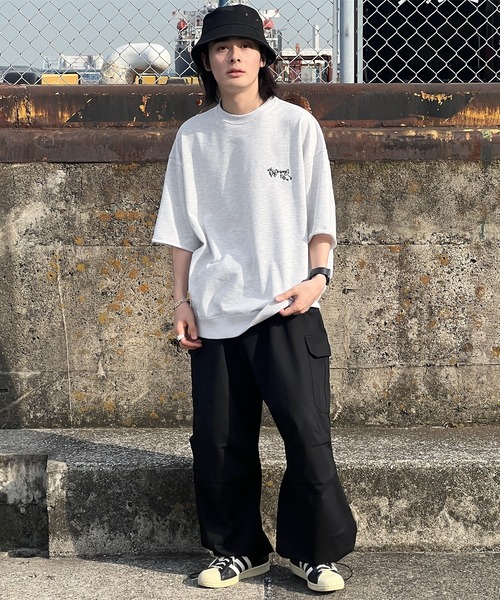 kutir（クティール）の「グラフィック半袖スウェット（スウェット・メンズ・ネイビー/ホワイト系その他/ブラック・LARGE/MEDIUM）」の5枚目の写真