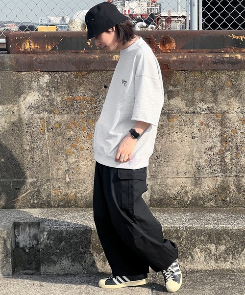 kutir（クティール）の「グラフィック半袖スウェット（スウェット・メンズ・ネイビー/ホワイト系その他/ブラック・LARGE/MEDIUM）」の18枚目の写真