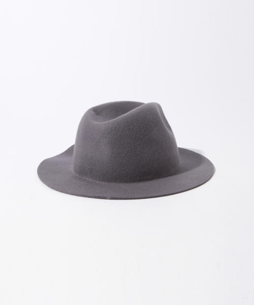 BEAMS（ビームス）の「◆BEAMS / ワイドブリム ハット（ハット・メンズ・グレー/ブラック/ベージュ/ネイビー・ONE SIZE）」の7枚目の写真