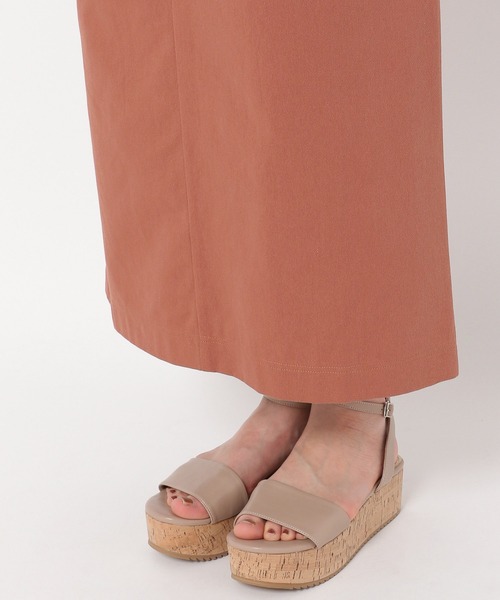 mysty woman（ミスティウーマン）の「BIGリボンハイウエストナロースカート　908455（スカート・レディース・オレンジ系その他/アイボリー/チャコールグレー・FREE）」の17枚目の写真