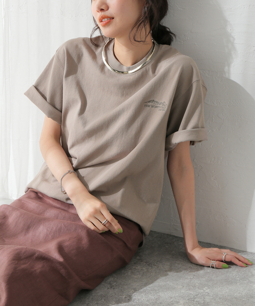 THE NORTH FACE/ ザノースフェイス】S/S One Point Graphic Tee：T