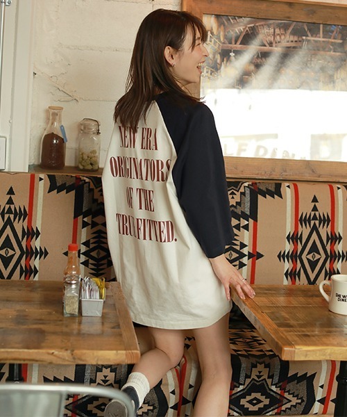 CREDONA（クレドナ）の「NEW ERA × CREDONA Raglan Sleeve Tee NAVY（T