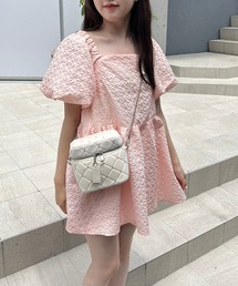 one after another NICE CLAUP | ぷくぷくジャガードチュニック/セットアップボトムあり(チュニック)