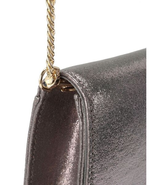 LAGUNAMOON（ラグナムーン）の「LADYシャインクラッチBAG（ハンドバッグ・レディース・シルバー・FREE）」の5枚目の写真