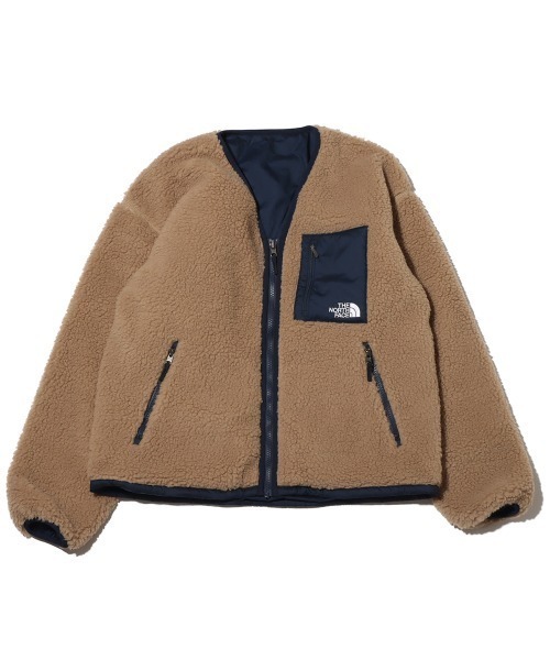 THE NORTH FACE(ザノースフェイス)の「THE NORTH FACE REVERSIBLE EXTREME PILE CARDIGAN / ザ・ノース・フェイス リバーシブル エクストリーム パイル カーディガン(カーディガン/ボレロ・メンズ・マルチ/ホワイト/ベージュ/チャコール・S/L/XL/M)」の3枚目の写真