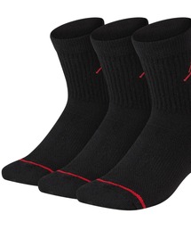 JORDAN BRAND | ジョーダン ジャンプマン リトルキッズ クッションド クルー ソックス (3足) / Jordan JumpmanLittle Kids' Cushioned Crew Socks (3 Pairs)(ソックス/靴下)