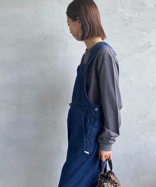 HANES（ヘインズ）の「[HANES/ヘインズ] BEEFY ロングスリーブパックT（Tシャツ/カットソー・レディース・ダークグレー/ホワイト/ブラック・M/L/XL）」の14枚目の写真