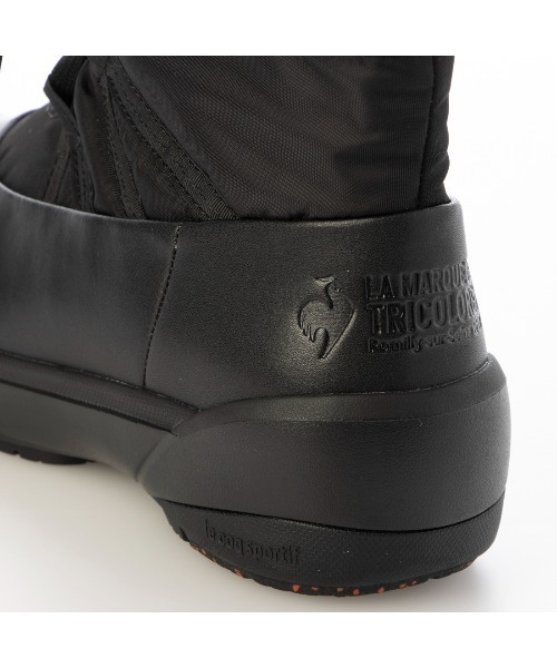 le coq sportif（ルコックスポルティフ）の「【レイン対応】ミドル丈レースアップブーツ(LCS ラルシュ III LACE)（ブーツ・レディース・ブラック・L/LL/M）」の6枚目の写真