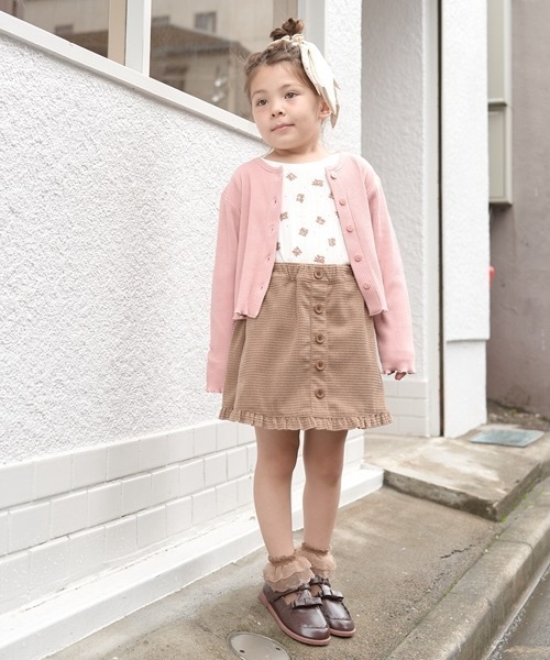 ミニフリルコーデュロイスカパン（その他パンツ）｜Lycee mine