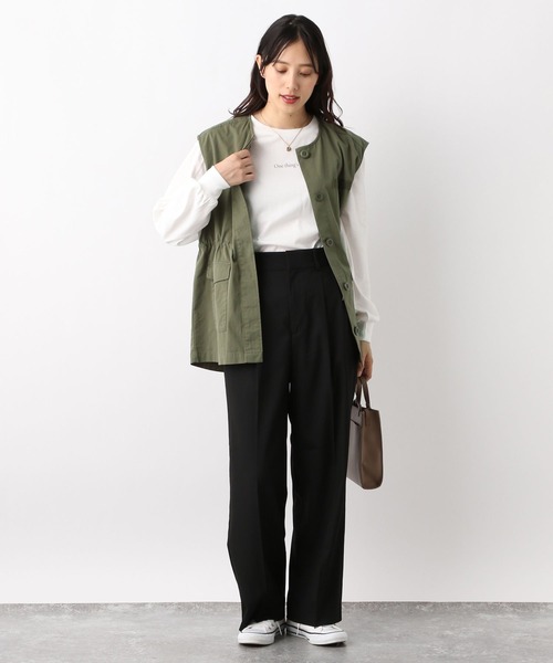 GLOBAL WORK（グローバルワーク）の「ミリタリージレ/966080（ベスト