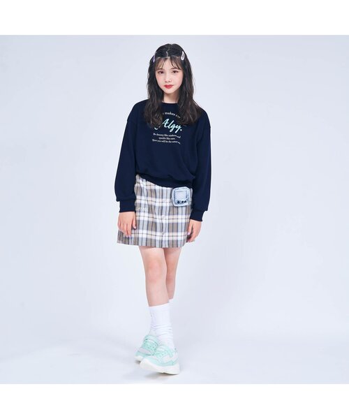 おまとめ2点　2024AW 新作新品　ALGY ハートロゴトレーナー　XS 他 おまとめ2点 2024AW 新作新品 ALGY ハートロゴトレーナー XS 他