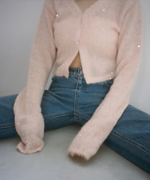 Charles Chaton（シャルルシャトン）の「shimmer カーディガン