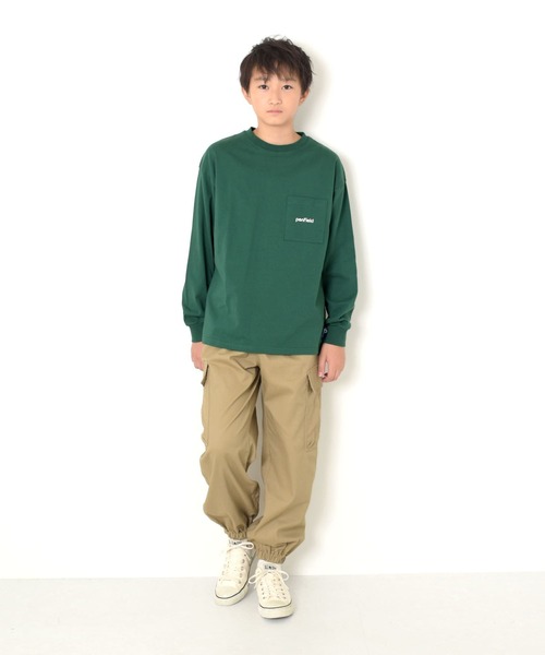 PEN FIELD（ペンフィールド）の「【Penfield】USAコットン・バックツールプリント長袖Tシャツ（その他トップス・キッズ・ホワイト/ベージュ/グリーン・150cm/160cm/170cm/140cm）」の5枚目の写真