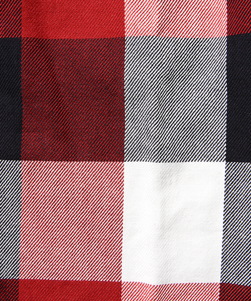 BEAMS PLUS(ビームスプラス)の「BEAMS PLUS / ブロックチェック ワークシャツ(シャツ/ブラウス・メンズ・グレー/レッド/ブルー・MEDIUM/SMALL/LARGE/X-LARGE)」の9枚目の写真